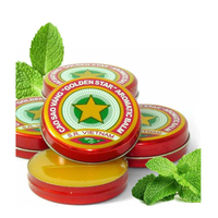 Pomada aromática herbaria tradicional bálsamo Golden Star de Vietnam al por mayor para aliviar los senos paranasales y el tratamiento del dolor articular