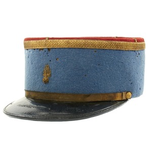 Elegante sombrero francés blanco con diseño clásico de boina para la moda-Forward Wear generales franceses Kepi - Product Image 1