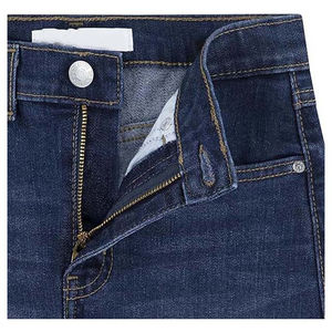 Pantalones Cortos Vaqueros Vintage Rectos de Verano para Mujer, de Cintura Media, con Cuatro Bolsillos, Estilo Casual, Lavado Ácido, Personalizables con Logotipo, OEM, ¡Venta Caliente! - Product Image 3