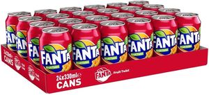 Vente directe d'usine, diverses saveurs de fruits pour soda Fanta, 330 ml * 24 canettes, ingrédient principal carbonaté, emballé en caisses - Product Image 4
