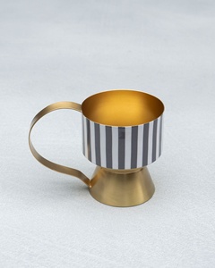 Bougeoir votif en métal poli à la main de conception classique décoration de la maison de nouveauté pour Noël - Product Image 2