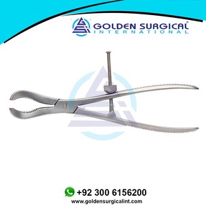 คีมจับกระดูกแบบมีด้ายยึด 235 มม. สำหรับศัลยกรรมกระดูกและข้อ - Product Image 2