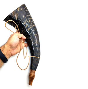 Cuerno en polvo hecho a mano auténtico de búfalo y cuerno de buey hecho a mano auténtico aceptar cuerno en polvo de búfalo y buey personalizado - Product Image 6