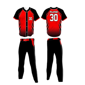 New Arrival Lightweight Breathable Baseball & Softball Jerseys Customized Sublimation Printing Team Sports Club Uniforms - Product Image 6