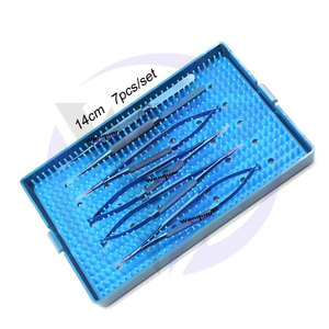 Kit de Sutura Oftálmica Quirúrgica Más Vendido, 7 Piezas, Instrumentos de Microscopio Reutilizables con Caja de Esterilización - Product Image 3