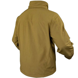 Hot Selling Professional <b>Men's</b> Canvas Stand <b>Soft</b> <b>Shell</b> <b>Jacket</b> Eco-Friendly Breathable Winter Wear Front Customizable Wholesale - Product Image 2