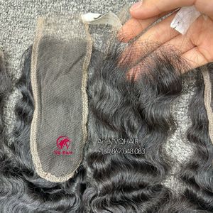 Extensiones de Cabello Vietnamita Rizado Birmano de Alta Calidad con Cierre de Encaje HD 2x6, Cabello Virgen con Cutícula Alineada, Económico - Product Image 3