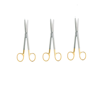 กรรไกรผ่าตัดปลายตรง ขนาด 14.5 ซม. แบบ TC สำหรับเครื่องมือผ่าตัด - Product Image 3