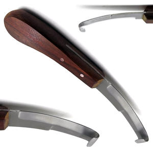 Horse Farrier Hoof Knife Cuchillas de doble filo Cuchillos de escofina de recorte izquierdo y derecho - Product Image 3
