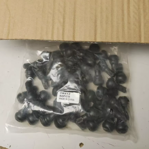 10 pièces en gros trous de jante Tubeless valves de pneu <span class=keywords><strong>TR412</strong></span> Snap-in court tige de <span class=keywords><strong>Valve</strong></span> de pneu en caoutchouc noir <span class=keywords><strong>TR412</strong></span> TR413 TR414 TR415 - Product Image 4