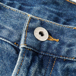 กางเกงขาสั้นผ้ายีนส์ผ้าคอตตอนสำหรับ100% กางเกงขาสั้นดีไซน์ทึบล่าสุดโลโก้ออกแบบได้ตามต้องการ - Product Image 6