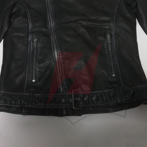 Veste en cuir véritable pour femme de haute qualité, nouveau design, respirante, écologique, imperméable, veste en cuir d'hiver pour femme - Product Image 4