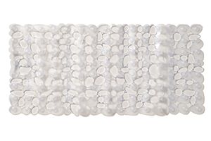 Tapis de douche antidérapant Marelia, blanc translucide, 72x33cm (Dintex 05-217) - Product Image 1
