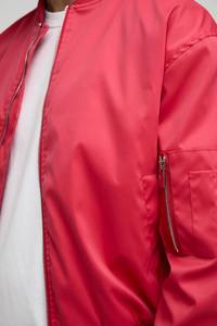 Chaqueta Varsity Cortavientos para Hombre 2026, 100% Nailon, Ligera, Impermeable, Tejido Satinado, Chaqueta Universitaria - Product Image 2