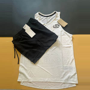 Camiseta lavada con ácido para hombre con logotipo personalizado al por mayor, ropa informal sin mangas, conjunto de camisetas de verano para hombre - Product Image 4