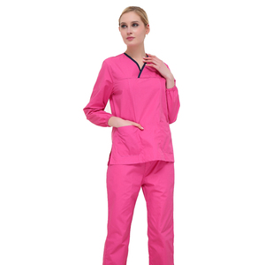 Traje de enfermera corto Sve para mujer, uniformes médicos al por mayor hechos de Spandex para verano, uniformes de hospital - Product Image 2