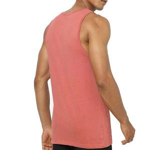 Precio al por mayor, ropa de hombre, camisetas sin mangas de talla grande, camisetas sin mangas transpirables de algodón a rayas a la moda para hombre 2025 - Product Image 3