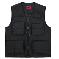 Chaleco de Caza Unisex de Camuflaje, Tela Oxford, Multibolsillos, Transpirable, Softshell, para Exteriores, Verano