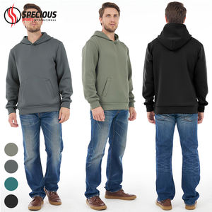 Sweat-shirts d'hiver pour hommes en coton 100% imperméable et écologique, marque privée OEM |   Impression et broderie de logo personnalisés - Product Image 5