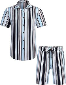 Conjunto Deportivo Informal de Dos Piezas con Logotipo Privado Personalizado, Conjunto de Camiseta y Pantalones Cortos de Algodón 100% Suave de Alta Calidad para Hombre - Product Image 1