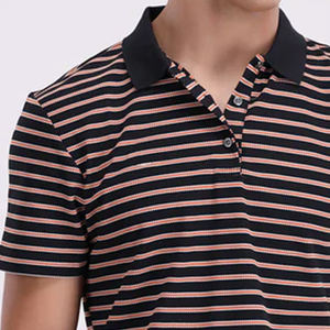 Fabricación profesional Slim Fit Polos para hombres Servicios OEM Precio razonable Último estilo Polos para hombres - Product Image 3