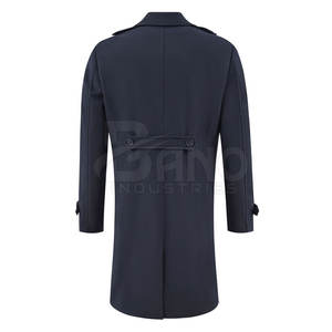 New Style Men's Woolen Overcoat 100% Wool/Polyester Breathable Eco-Friendly Best Price Online Sale - Product Image 2