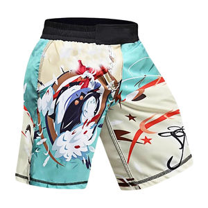 Vente en gros de shorts de combat Mma originaux confortables et personnalisés de haute qualité pour l'entraînement aux arts martiaux, la boxe et les activités de plein air pour hommes - Product Image 2