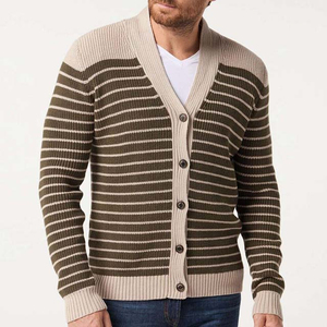 Pull en tricot unisexe personnalisé pour l'automne et l'hiver pour hommes, provenant de la vente en gros de pulls et de cardigans personnalisés avec des couleurs, des tailles et un logo personnalisés - Product Image 2