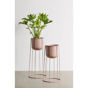 Jardinières en métal de différentes tailles couleur noire décor à la maison jardinière lot de 3 pour la maison hôtel décor plantes Pot balcon décoration jardinière - Product Image 2