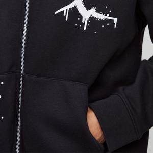 Vente en gros de sweats à capuche décontractés avec logo personnalisé pour hommes sweats à capuche d'hiver respirants et écologiques Streetwear sweats à capuche imprimés décontractés pour hommes - Product Image 5
