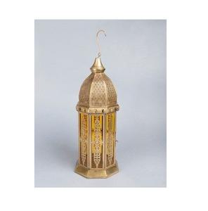 Lanterne de ramadan en métal antique de qualité supérieure pour les coins décoratifs de la mosquée et les configurations du festival de l'Aïd familial - Product Image 1