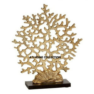 Premium Quality Brass Metal Hammered Texture <b>Gold</b> Finished Tiger <b>Sculpture</b> Elegant for Home Office Decorative - Product Image 2