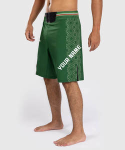 Pantalones Cortos de MMA para Hombre, Ropa de Entrenamiento de Gimnasio, Pantalones Cortos de Jiu Jitsu y Grappling, Impresión Sublimada con Logotipo y Diseño Personalizados - Product Image 6