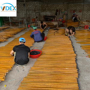 Manche de vadrouille en bois d'eucalyptus avec tête de balai en plastique pelle à poussière et ensemble de balai pour usage domestique - Product Image 6