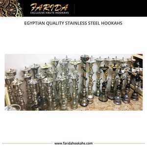 Mini Cachimbas de Acero Inoxidable de Diseño Moderno y Calidad Egipcia, Estilo Lujoso, Soldadas a Mano con Técnicas de Laca, Farida, Gran Venta - Product Image 4