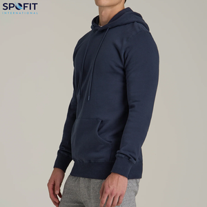 Sweat à capuche d'hiver pour homme de haute qualité, coupe classique, vêtements décontractés, impression de logo personnalisée, vente en gros, streetwear, sweats à capuche 100% coton pour garçons - Product Image 3