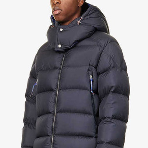 2025 haute qualité Para pull veste hommes brillant visage tendance à capuche court épais hiver Bomber brillant doudoune pour hommes - Product Image 3