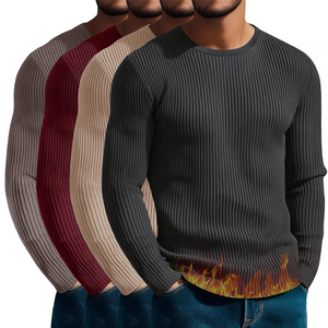 Chemise thermique légère, personnalisation de la marque, étiquette privée, approvisionnement en vrac - Product Image 3