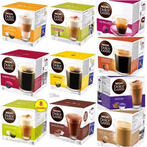 Café con Leche Nescafé Dolce Gusto, 16 Cápsulas, Café Robusta Molido con Leche, Tueste Medio - Product Image 3