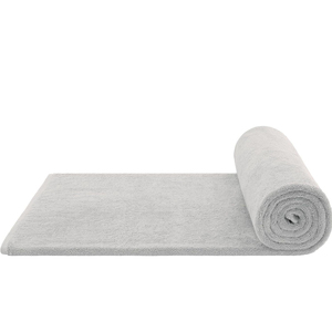 OEM ODM Ensemble de serviettes de bain jetables 100% coton Private Label 500GSM Gris 80X200 Style tropical turc durable pour la maison et l'hôtel - Product Image 3