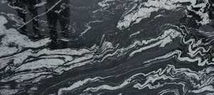 Grande dalle de surface polie noire de granit de marque de silo de conception moderne pour l'usage d'hôtel - Product Image 3