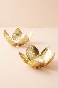 Ensemble de bougies parfumées métalliques Bougies chauffe-plat élégantes dans des supports métalliques pour la décoration intérieure Bougies parfumées de luxe dernier cri - Product Image 6