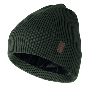 Bonnet d'hiver chaud de haute qualité avec logo personnalisé pour unisexe, vente chaude, bonnets unis vierges pour l'extérieur en gros - Product Image 1