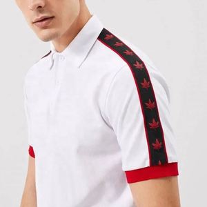 Personalizado bordado 100% algodón peinado Piqué Golf para Polos para hombres sólido 220 Gsm temporada de verano personalizable camisetas en blanco - Product Image 2