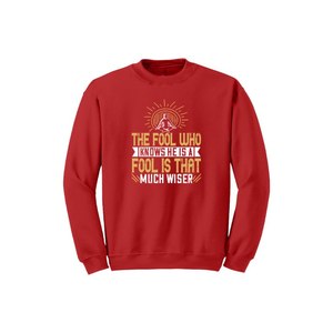 เสื้อกันหนาวผ้าฝ้ายผสมลายพระพุทธรูปพิมพ์ลายสไตล์ลำลองมี12สีให้เลือก260-280 - Product Image 3