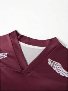 Camisetas y Tops Personalizados con Número para Hombre OEM 2025, Camisetas Deportivas de Malla para Fútbol Americano, Camisetas de Fútbol - Product Image 2