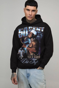 Sudadera de Lujo para Hombre, Personalizada con Relieve, 100% Algodón, Corte Regular, Talla XL, Ropa de Invierno, Felpa Lisa Teñida, Transpirable - Product Image 4