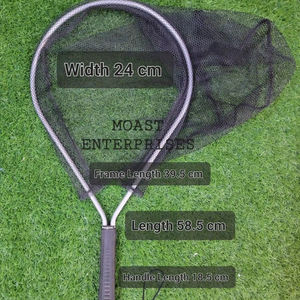 ตาข่ายจับปลาน้ำหนักเบาแบบปรับแต่งได้ทำจากสเตนเลสสตีลพร้อมตาข่ายเนลอนและตะขอแขวนแบบยืดหยุ่น - Product Image 1