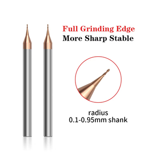 SHARKA <span class=keywords><strong>Fraise</strong></span> à queue 2 dents HRC55, Accessoires de fraisage, <span class=keywords><strong>Fraise</strong></span> de fraisage <span class=keywords><strong>2mm</strong></span> 3MM 4MM 5MM, Micro-<span class=keywords><strong>fraise</strong></span> pour machine CNC - Product Image 2