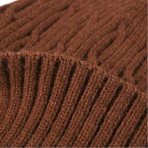Custom Design Unisex Adjustable <b>Fleece</b> Knitted <b>Beanies</b> Wholesale High Quality Comfortable Breathable Outdoor Men Women - Product Image 3